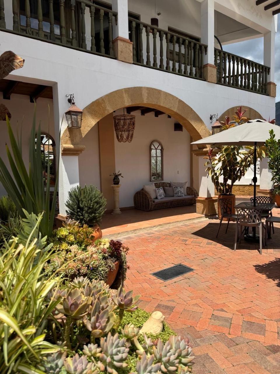 Santa Lucia Casa Hotel Villa de Leyva Buitenkant foto